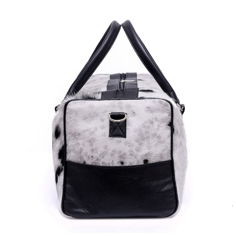 Luxurious Cowhide Duffel Bag for Men's and Women's - Large Size Unisex Travel Duffle Bag